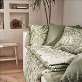 Coussin Gaze de coton - Motifs Mousse