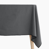 Nappe coton lavé - Anthracite