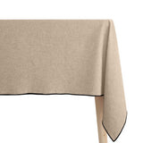 Nappe coton lavé - Sable