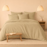 Gaze de coton - Ficelle