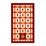 Drap plage Boss - Latice Peach
