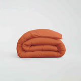 Housse de couette percale - Argile