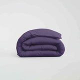 Housse de couette percale - Aubergine
