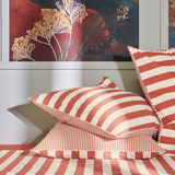 Taie Blanc des Vosges - Bella Vita Terra cota