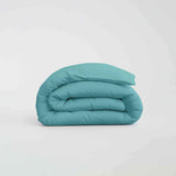 Housse de couette percale - Céladon
