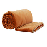 Chemin de lit & Edredon Velours - Camel