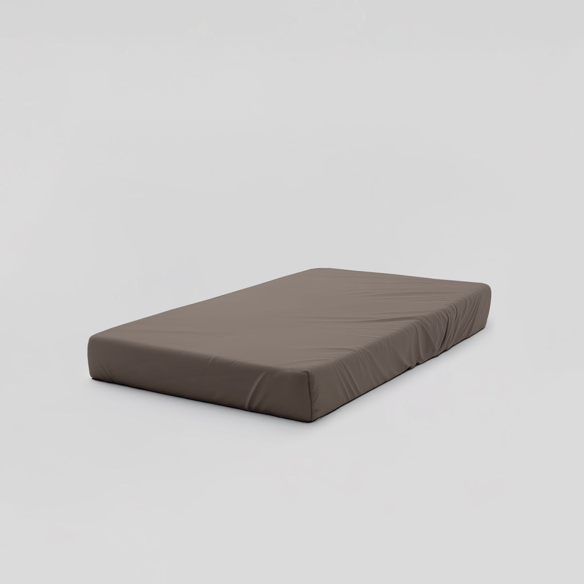 Parure de lit percale taupe