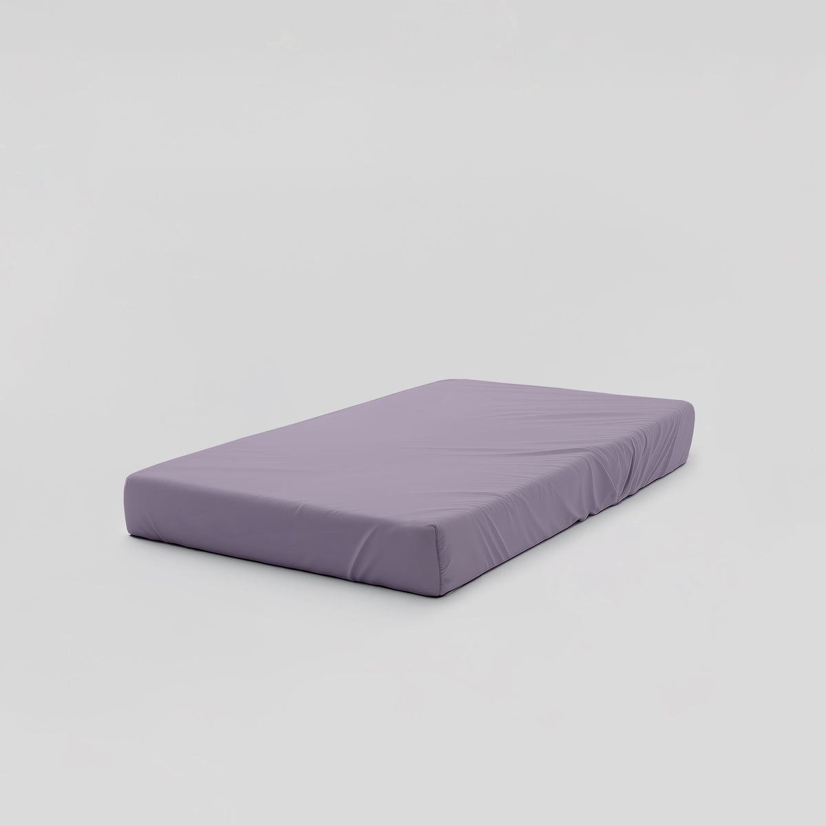 Parure de lit percale violet ice