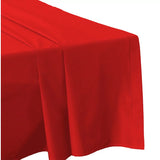 Drap plat - Rouge