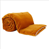 Chemin de lit & Edredon Velours - Gold