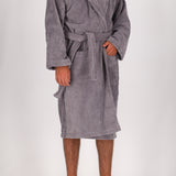 Peignoir - Gris perle