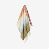 Plaid Habitat Armel 20% Laine - Rose & Bleu