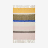 Plaid Habitat Armel 20% Laine - Rose & Marron