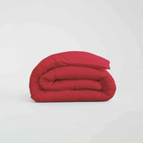 Housse de couette percale - Rouge