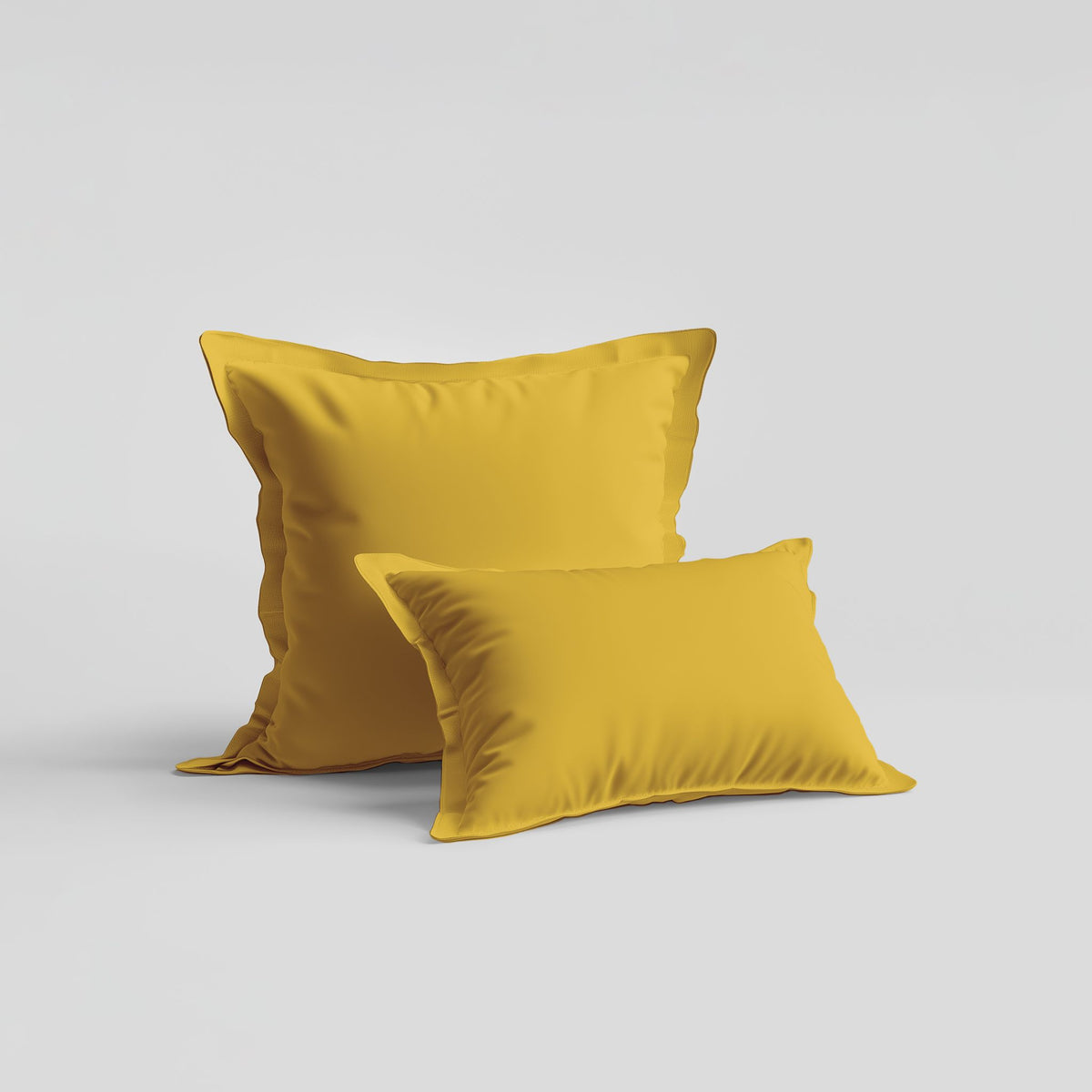 Parure de lit percale safran