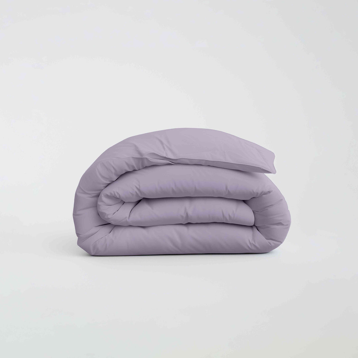 Parure de lit percale violet ice