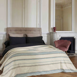 Couverture 90% Laine 10% Acrylique - Bleu