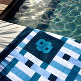 Drap plage Boss - Latice Ocean