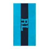 Drap plage Ralph Lauren - Signature Turquoise