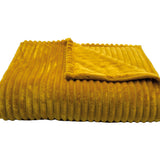 Couverture microfibres - Miel