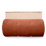 Chemin de lit velour Manelle - Rusty