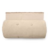 Chemin de lit velour Manelle - Sable