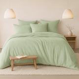 Gaze de coton - Vert d'eau